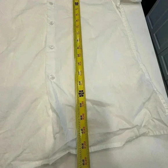 ASOS means short sleeve button up shirt. Cole block sage green & white sz M - Picture 6 of 6